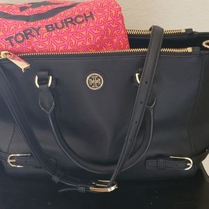 Tory Burch Black Robinson Bag